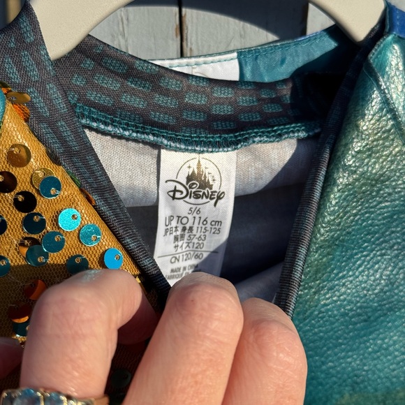 Disney Parks Descendants Uma Costume Girl’s 5/6 Youth Pirate Leather Jacket Belt - Picture 8 of 16